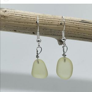 Seaglass earrings